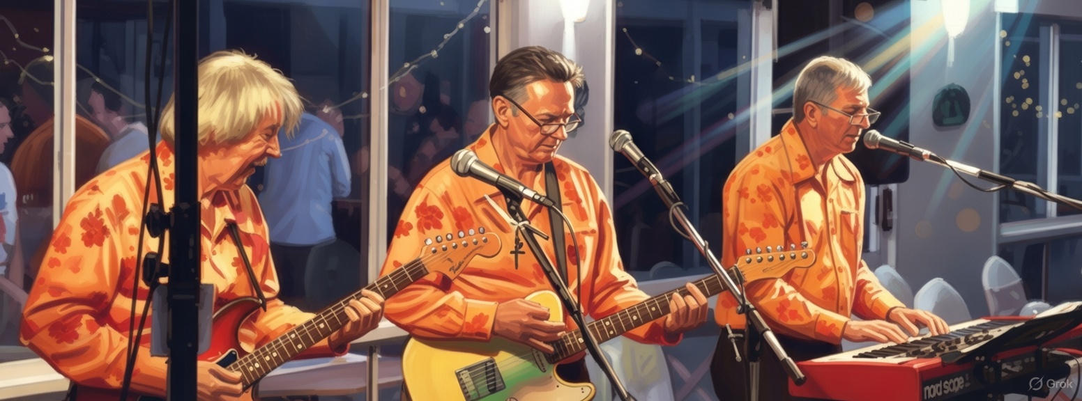 3's Company performing live