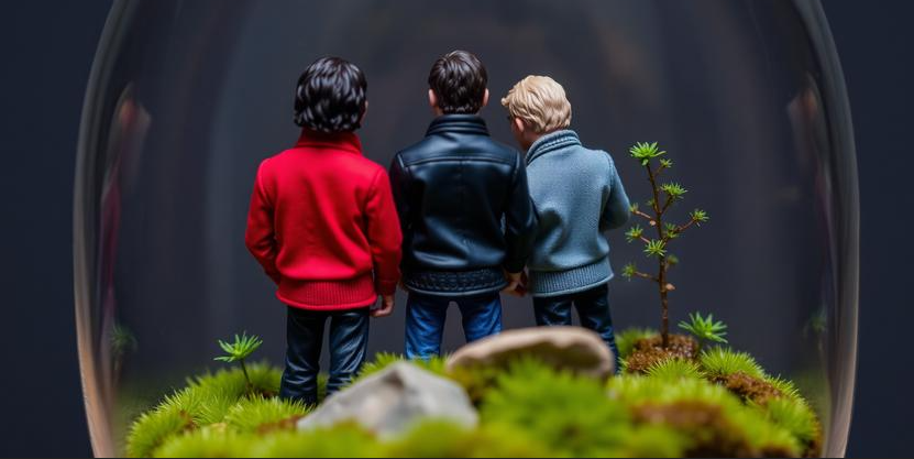 3's Company - John, Murray, and Wayne